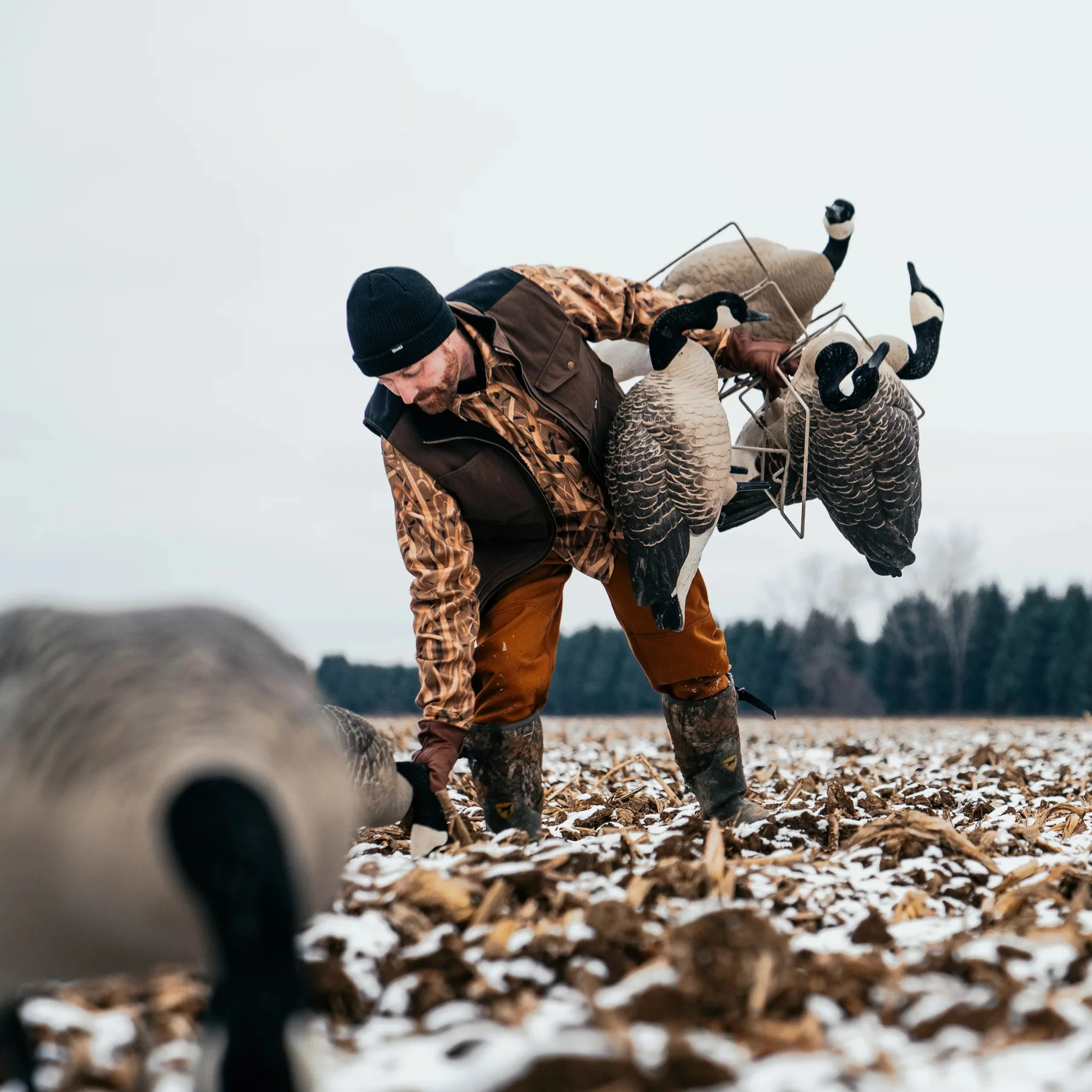 M's Waterfowl Camo Flannel Shirt - Image 5