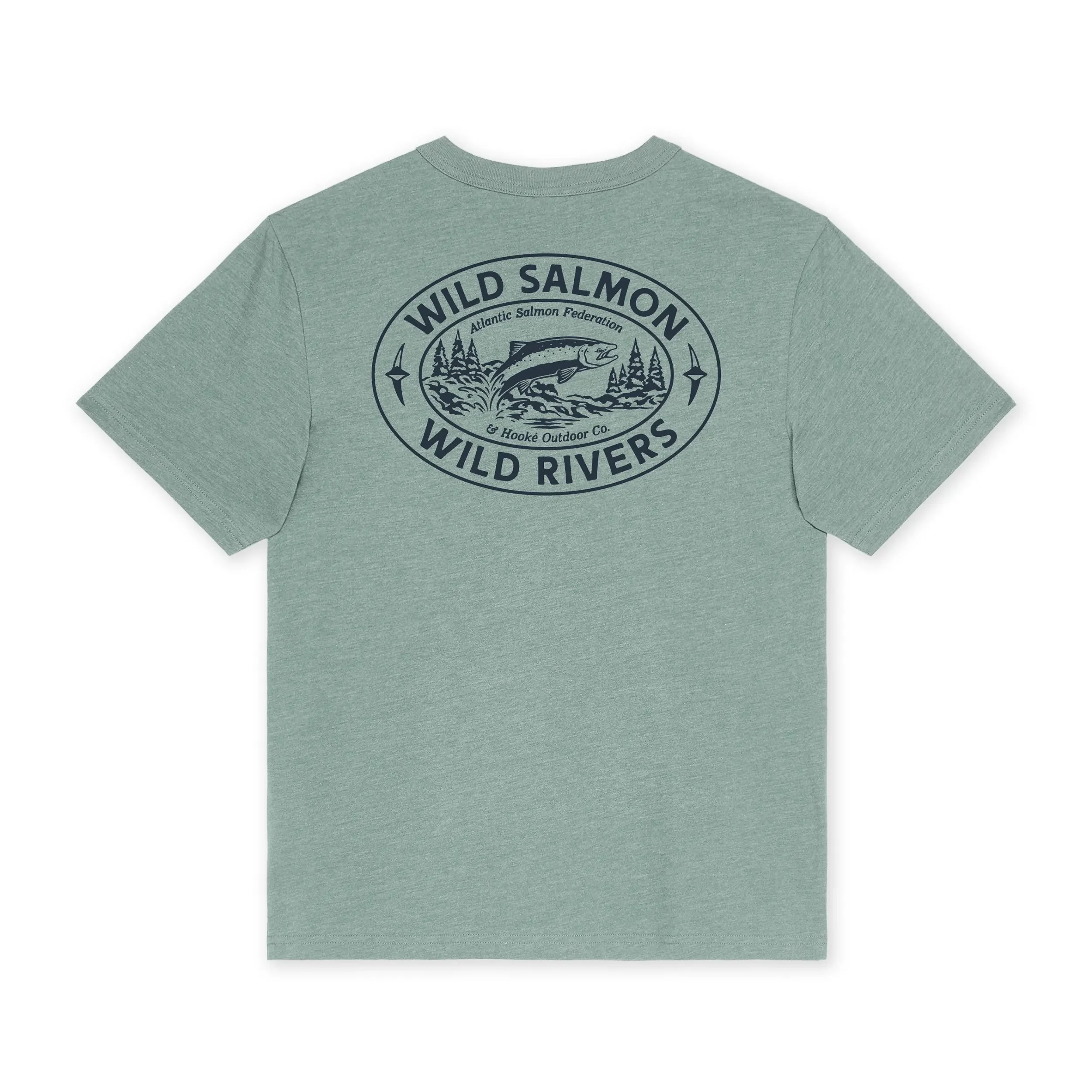 W's Wild Salmon Wild Rivers T-shirt - Image 2